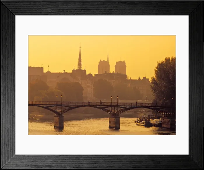 Framed Print : Pont des Arts Framed Print : Pont des Arts