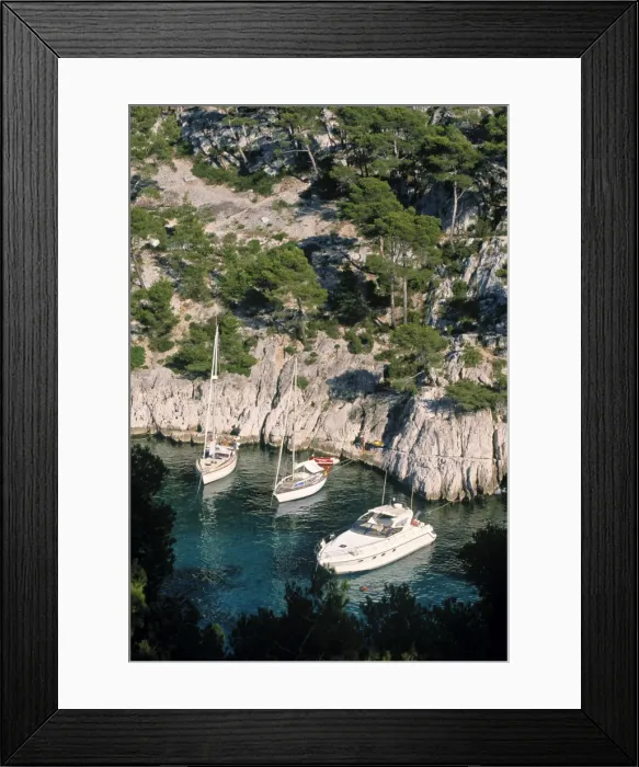 Framed Print : Les Calanques Framed Print : Les Calanques