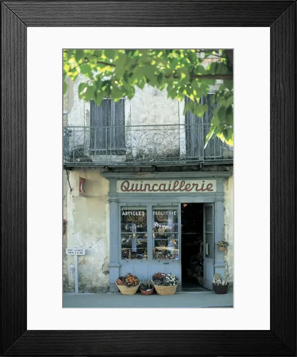 Framed Print : Shop in Sault Framed Print : Shop in Sault