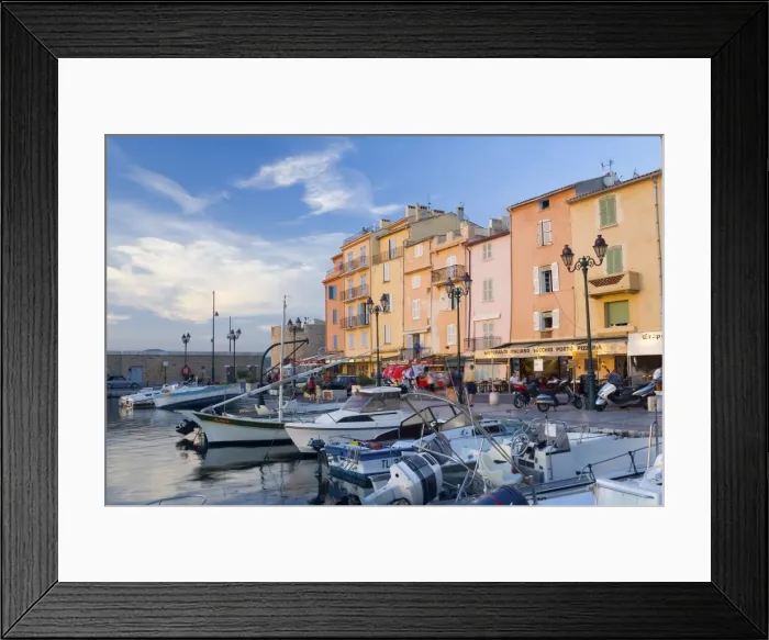 Framed Print : St. Topez, Cote D Azur Framed Print : St. Topez, Cote D Azur