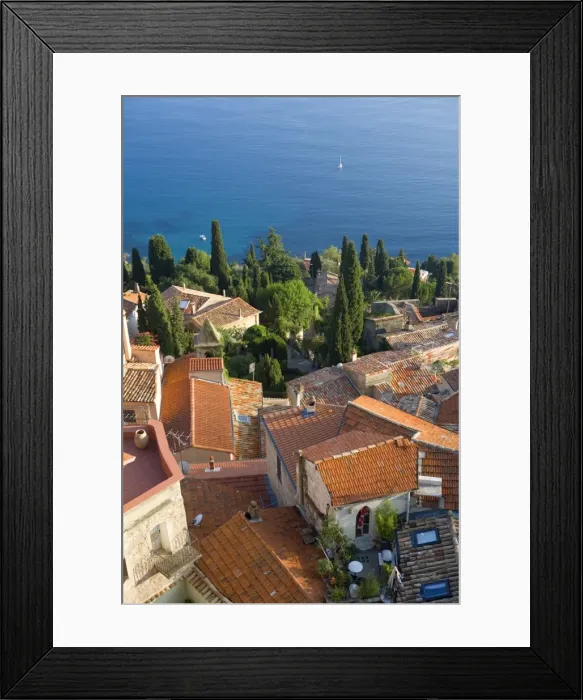 Framed Print : Eze, Cote d Azur Framed Print : Eze, Cote d Azur