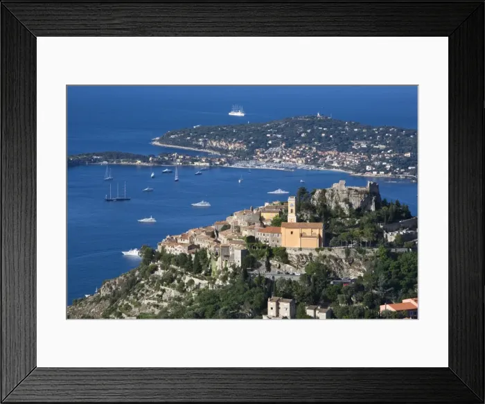 Framed Print : Eze, French Riviera Framed Print : Eze, French Riviera