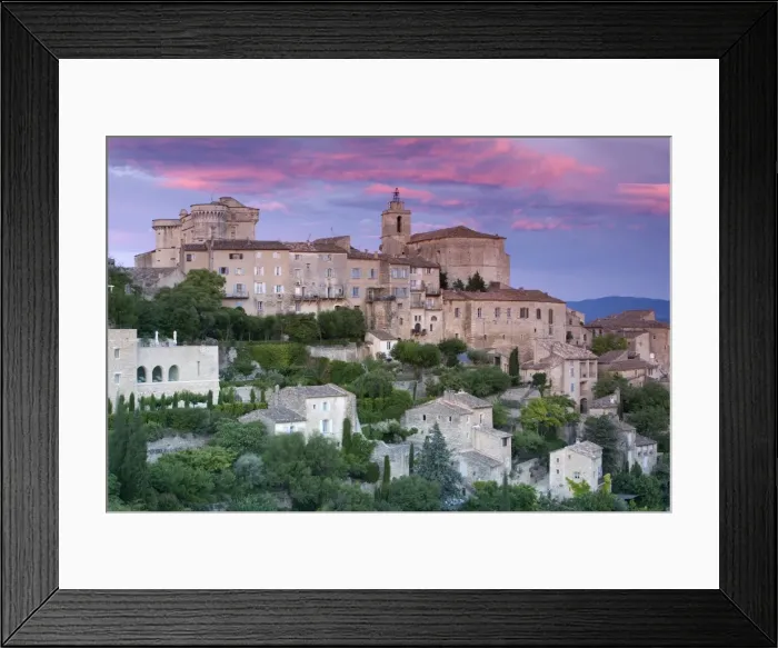 Framed Print : Gordes hilltop village, Provence, France Framed Print : Gordes hilltop village, Provence, France