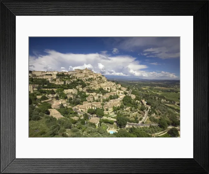 Framed Print : Gordes, Provence Framed Print : Gordes, Provence
