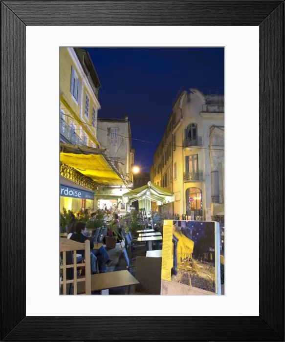 Framed Print : Cafe du Nuit Framed Print : Cafe du Nuit