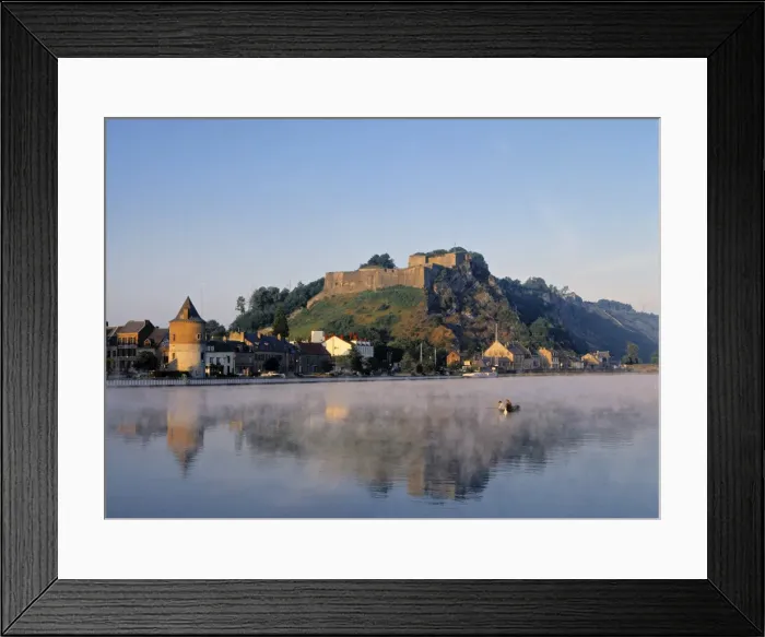 Framed Print : Givet, Route des Fortifications Framed Print : Givet, Route des Fortifications