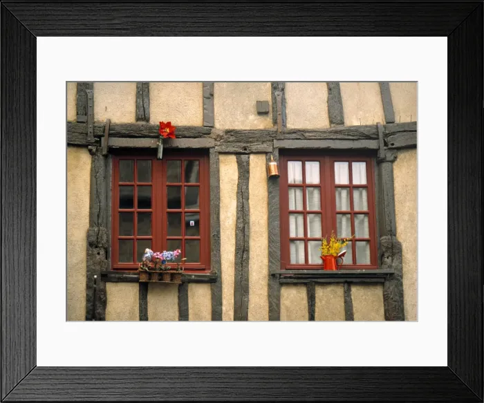 Framed Print : Dinan, Cotes-d Armor Framed Print : Dinan, Cotes-d Armor