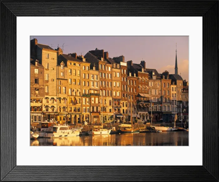 Framed Print : Old Port, Honfleur Framed Print : Old Port, Honfleur