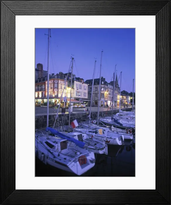 Framed Print : Old Port, Honfleur Framed Print : Old Port, Honfleur