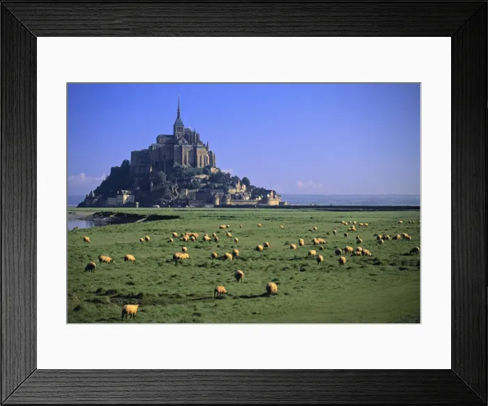 Framed Print : Mont St Michel Framed Print : Mont St Michel