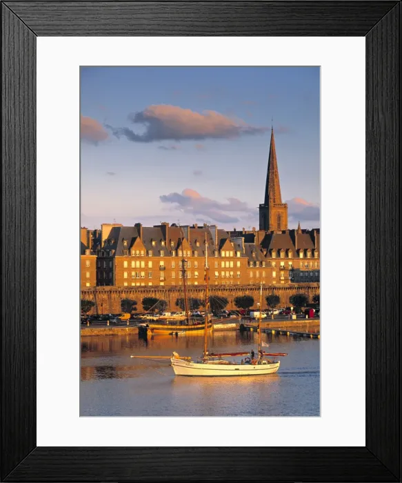 Framed Print : St. Malo, Ille et Vilaine