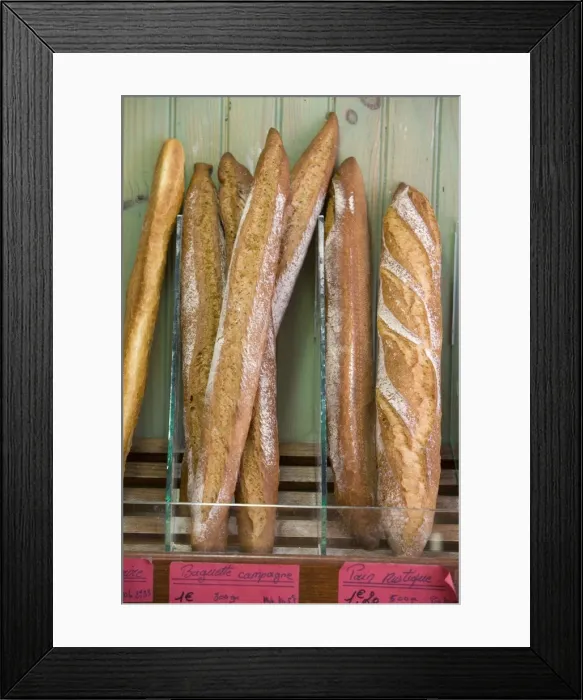Framed Print : Boulangerie, Sarlat, Dordogne, France, France