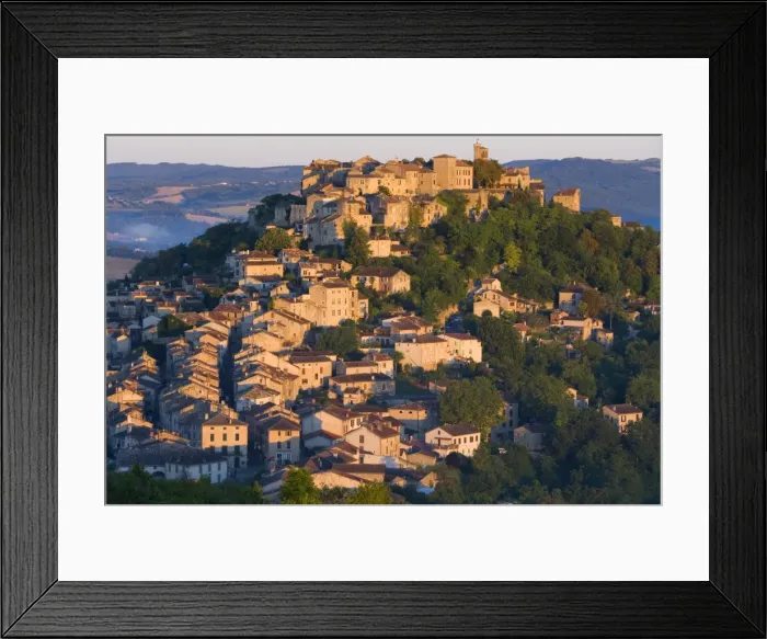 Framed Print : Cordes-sur-Ciel, Tarn, Midi-Pyrenees, France Framed Print : Cordes-sur-Ciel, Tarn, Midi-Pyrenees, France