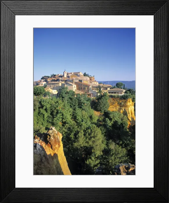 Framed Print : Rousillon, Provence Framed Print : Rousillon, Provence