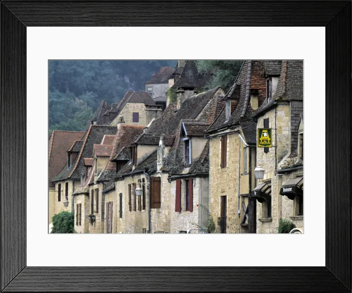 Framed Print : La Roque Gageac Framed Print : La Roque Gageac