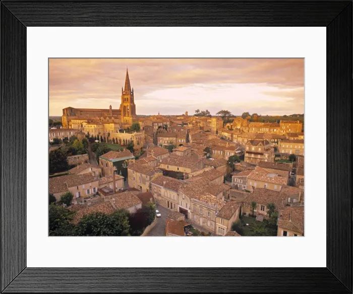 Framed Print : St. Emilion Framed Print : St. Emilion