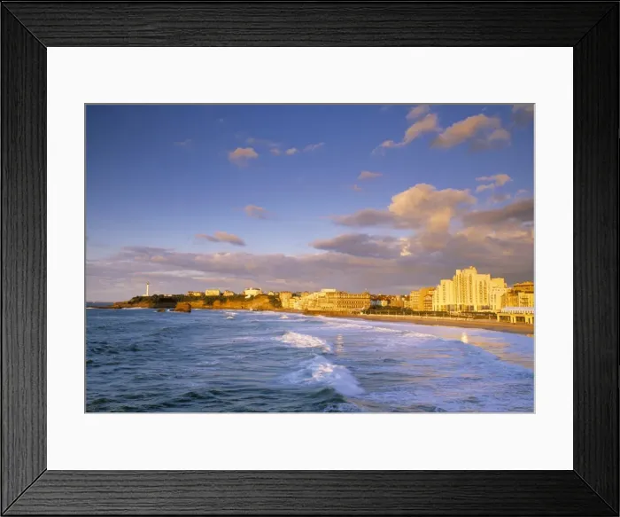 Framed Print : Biarritz, Pyrenees Atlantiques Framed Print : Biarritz, Pyrenees Atlantiques