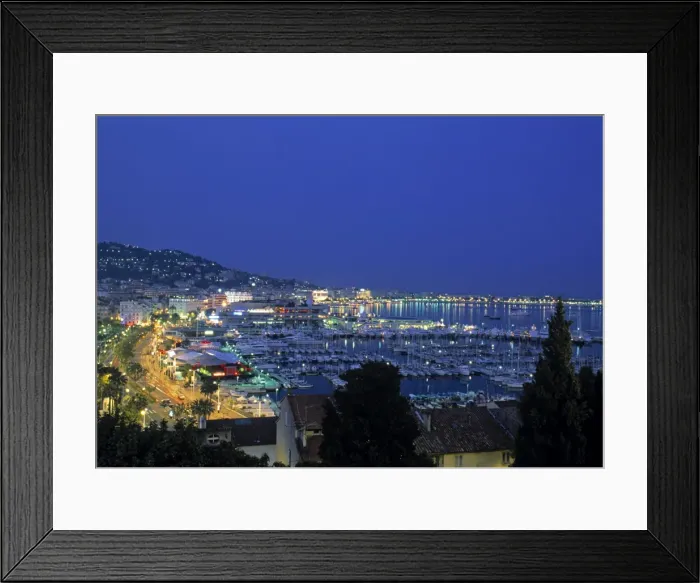 Framed Print : Port, Cannes Framed Print : Port, Cannes