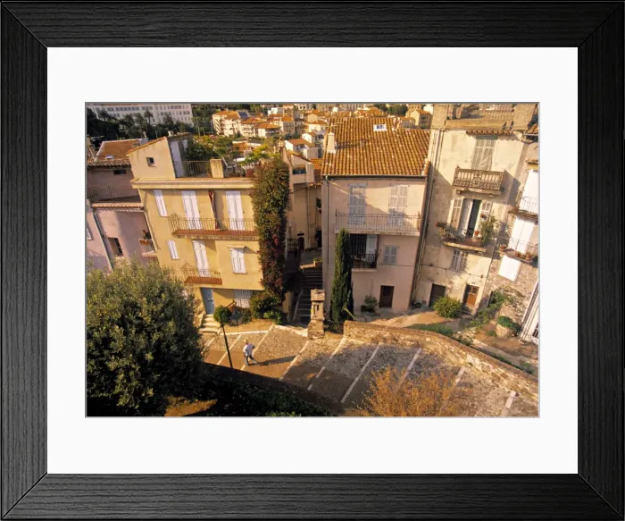 Framed Print : Le Suquet area Framed Print : Le Suquet area