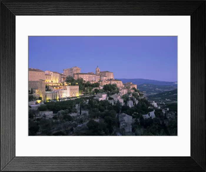 Framed Print : Gordes, Vaucluse Framed Print : Gordes, Vaucluse