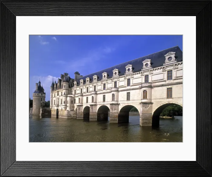 Framed Print : Chateau de Chenonceaux Framed Print : Chateau de Chenonceaux