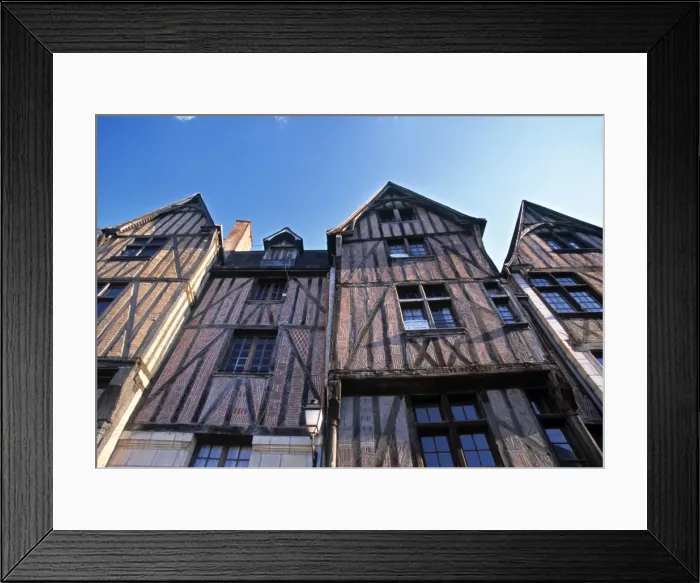 Framed Print : Old Town, Tours Framed Print : Old Town, Tours