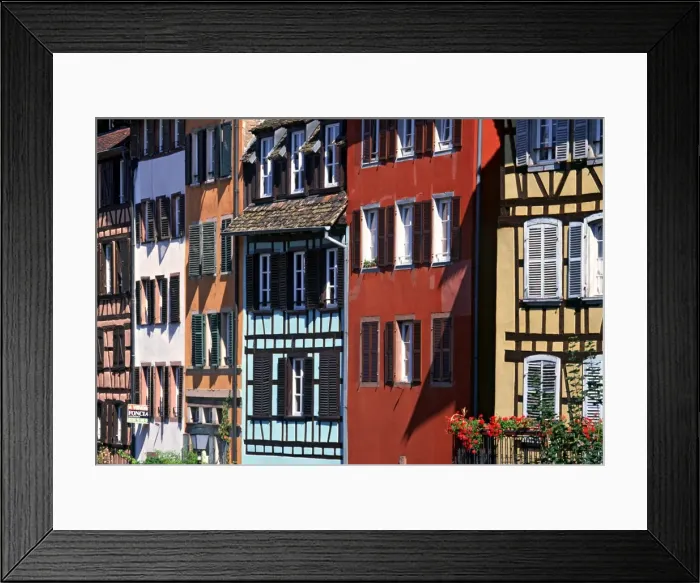 Framed Print : Petite France Framed Print : Petite France