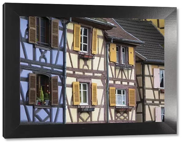 Half Timbered Houses, Colmar, Alsace, France