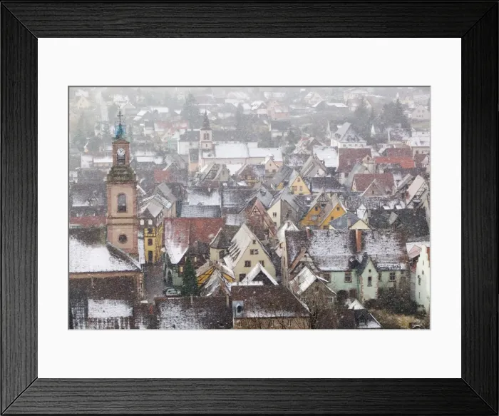 Framed Print : Riquewihr, Alsace, France