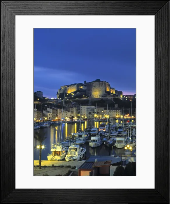 Framed Print : Bonifacio, Corsica Framed Print : Bonifacio, Corsica