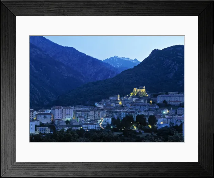 Framed Print : Corte, Corsica Framed Print : Corte, Corsica