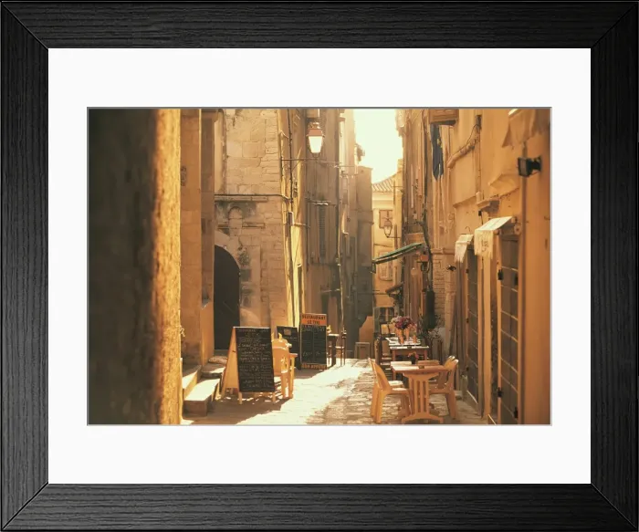 Framed Print : Bonifacio, Corsica Framed Print : Bonifacio, Corsica
