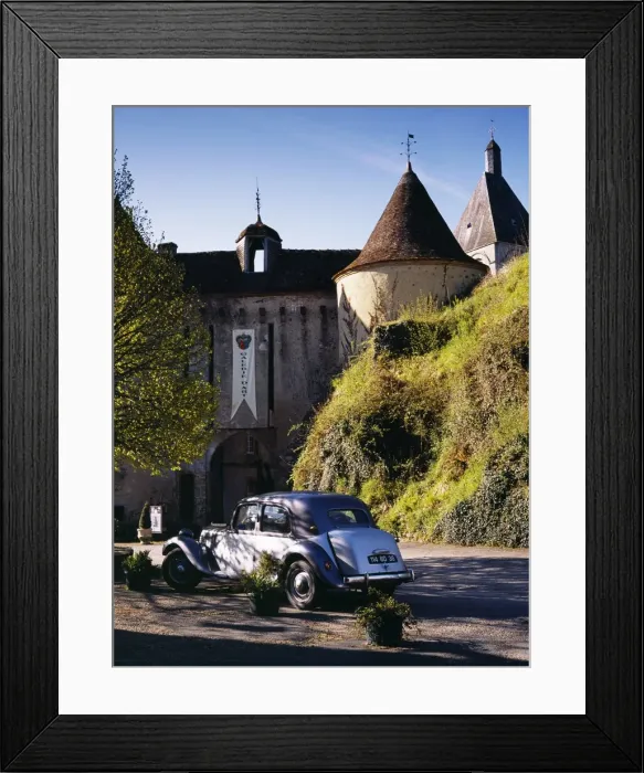 Framed Print : Entrance to Chateau Framed Print : Entrance to Chateau