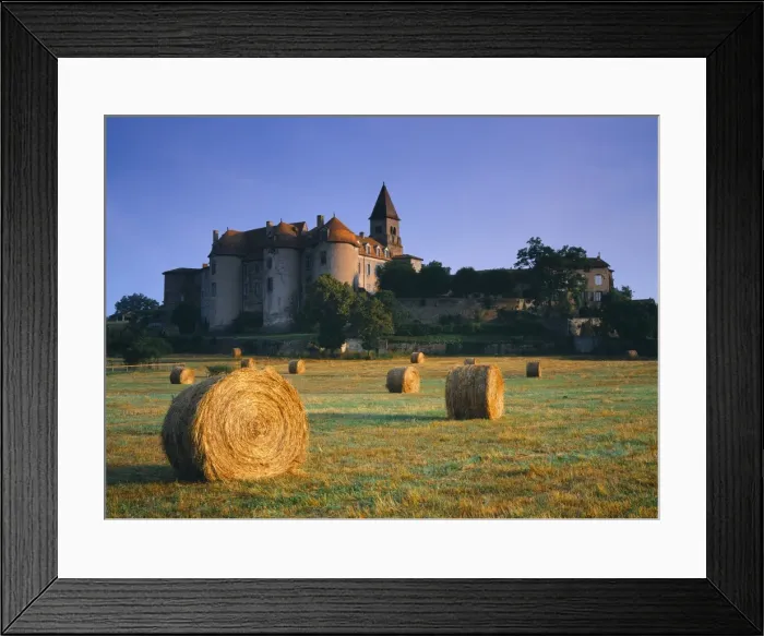 Framed Print : Prieure de Pommiers, Ancient Benedictine Priory, Rhone-Alpes Framed Print : Prieure de Pommiers, Ancient Benedictine Priory, Rhone-Alpes