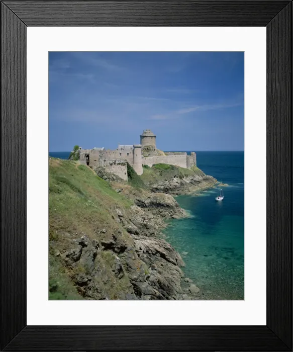 Framed Print : Fort la Latte Framed Print : Fort la Latte