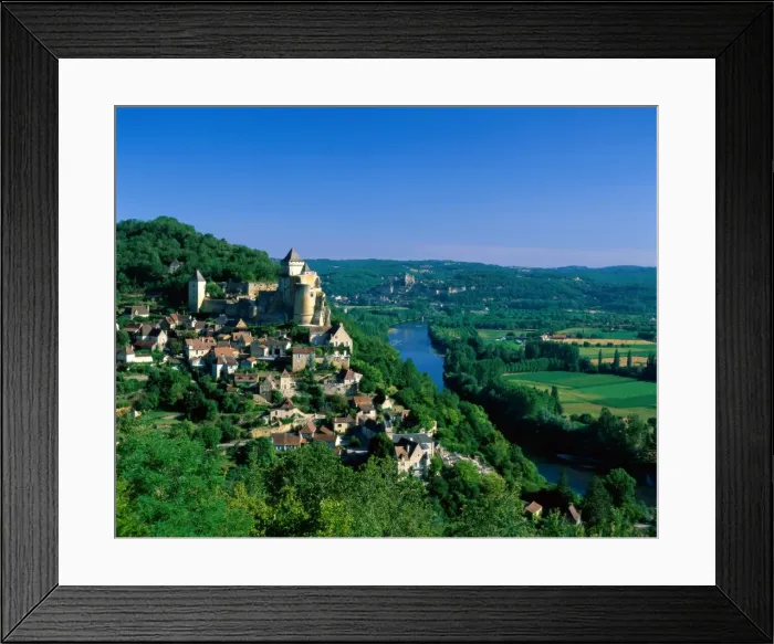 Framed Print : Chateau de Castelnaud Framed Print : Chateau de Castelnaud