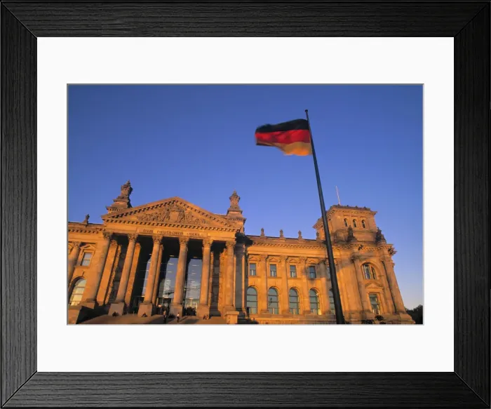Framed Print : Reichstag, Berlin Framed Print : Reichstag, Berlin