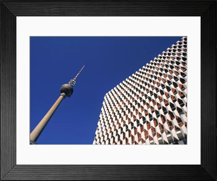 Framed Print : Fernsehturm Framed Print : Fernsehturm