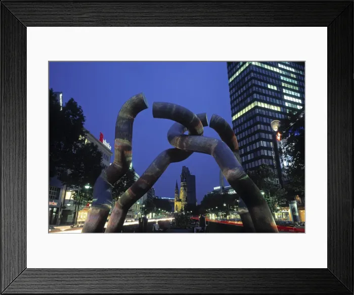 Framed Print : Kurfurstendamm Framed Print : Kurfurstendamm