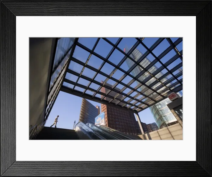 Framed Print : Potsdamer Platz, Berlin, Germany Framed Print : Potsdamer Platz, Berlin, Germany
