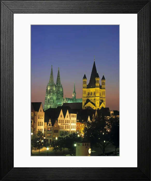 Framed Print : Cathedral, Cologne