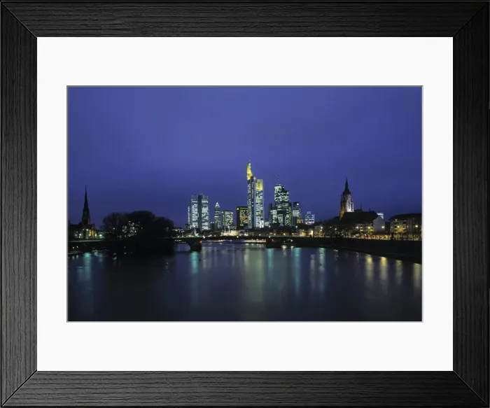Framed Print : Financial District Framed Print : Financial District