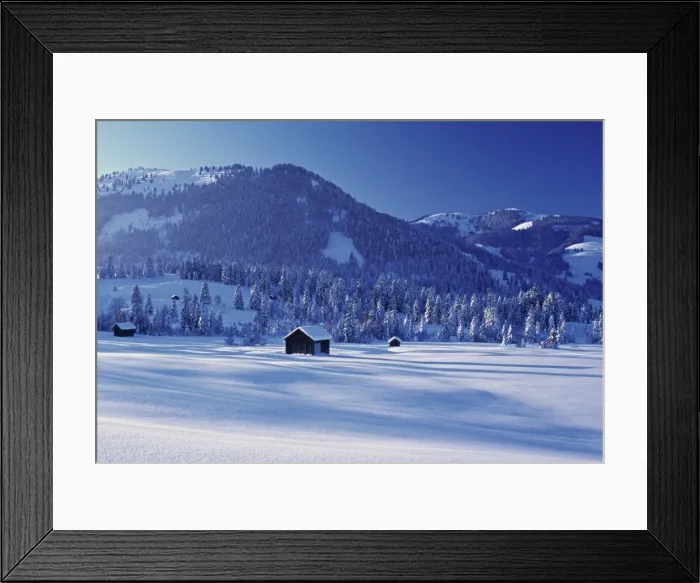 Framed Print : Oberjoch, Allgau, Bavaria, Germany Framed Print : Oberjoch, Allgau, Bavaria, Germany