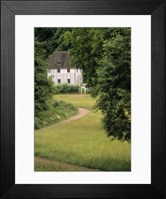 Framed Print : Goethes Summer Cottage Framed Print : Goethes Summer Cottage
