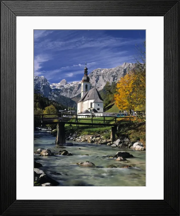 Framed Print : Ramsau, Bavaria Framed Print : Ramsau, Bavaria
