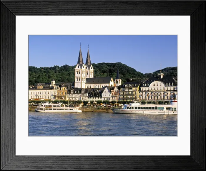 Framed Print : Boppard, Rhineland Palatinate Framed Print : Boppard, Rhineland Palatinate