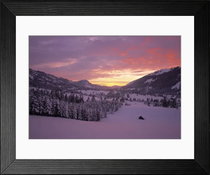 Framed Print : Oberjoch, Allgau Framed Print : Oberjoch, Allgau