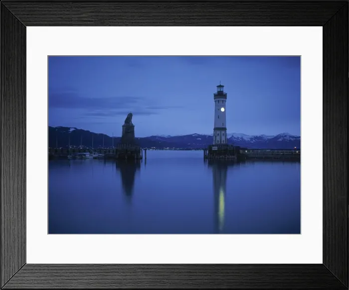 Framed Print : Lindau Lighthouse Framed Print : Lindau Lighthouse