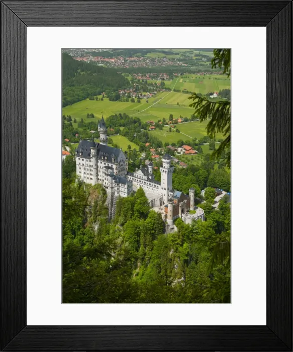 Framed Print : Germany, Bavaria (Bayern), Neuschwanstein Castle Framed Print : Germany, Bavaria (Bayern), Neuschwanstein Castle