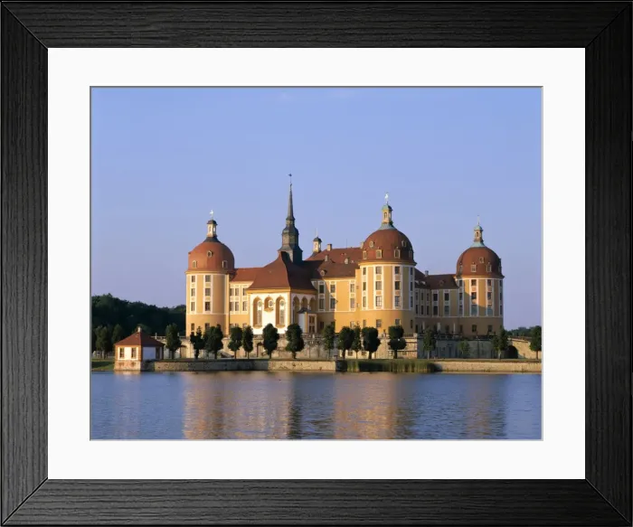 Framed Print : Moritzburg Castle (Schloss Moritzburg) Framed Print : Moritzburg Castle (Schloss Moritzburg)
